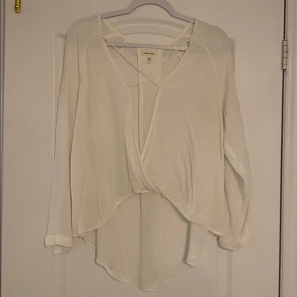 White shirt long blouse - Picture 1 of 4